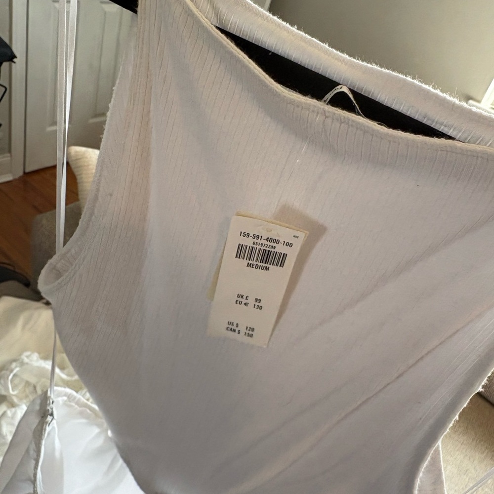Abercrombie & Fitch White Maxi Dress